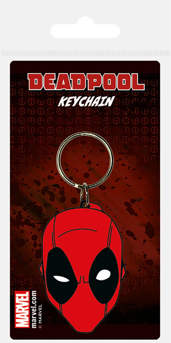 Pyramid Deadpool (Face) PVC Avaimenperä