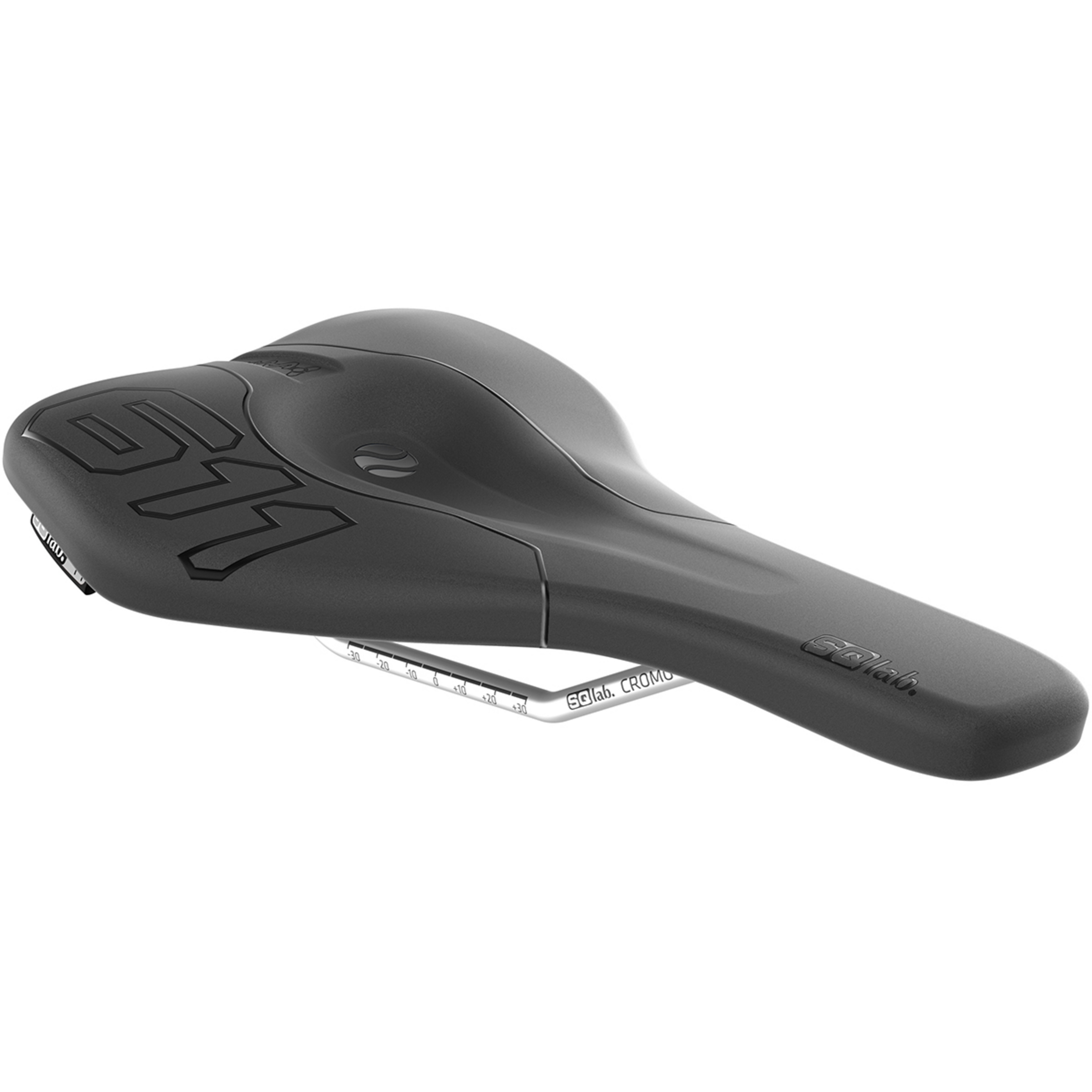 SQlab 611 Ergowave CrMo Fahrradsattel Fahrradteile schwarz Größe 13CM Mountainbike