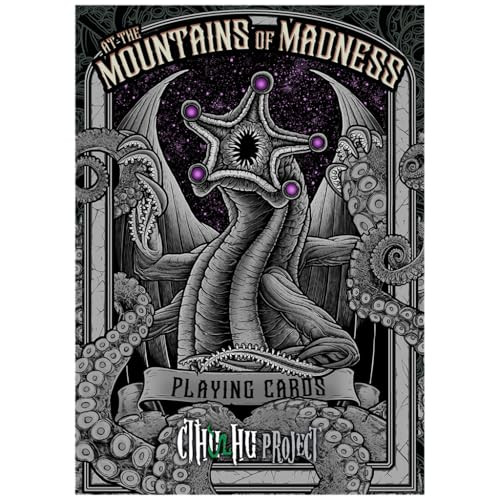 Cthulhu Project Poker Mountains Madness Black Collectible Cardgame