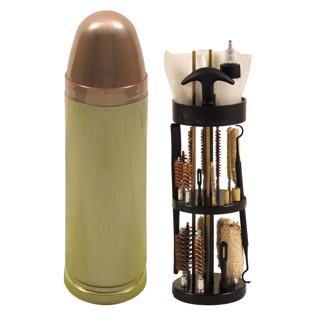 Mfh Reinigungsset, "Patrone", für Gewehr, Pistole, Multikaliber (33512053)