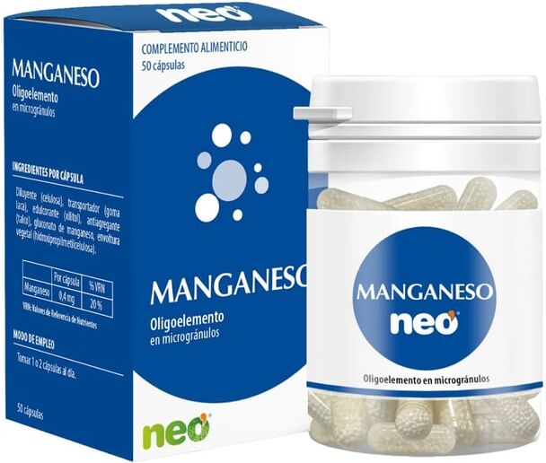 Neo Microgranulos Manganeso 50 Caps