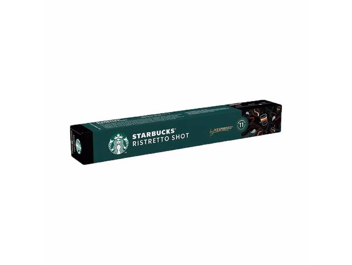Starbucks Ristretto Shot Dark Roast Kaffeekapseln – Nespresso Kapseln – rot