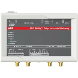 ABB ABBAbilityEdgeIndustrialgw3GUS Edge Industrial Gateway CC 3G US Verbindung via Wi-Fi/4G Wi/fi-Ant. 1SDA114039R0001 Mobilfunkant. 1SDA116753R1