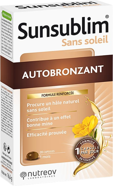 Nutreov Sunsublim Autobronzeador 28 cápsulas