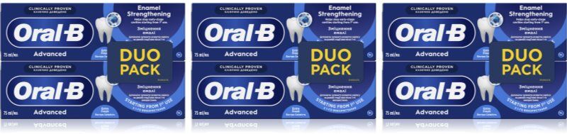 Oral-B Advanced Enamel Strengthening Ensemble de soins dentaires