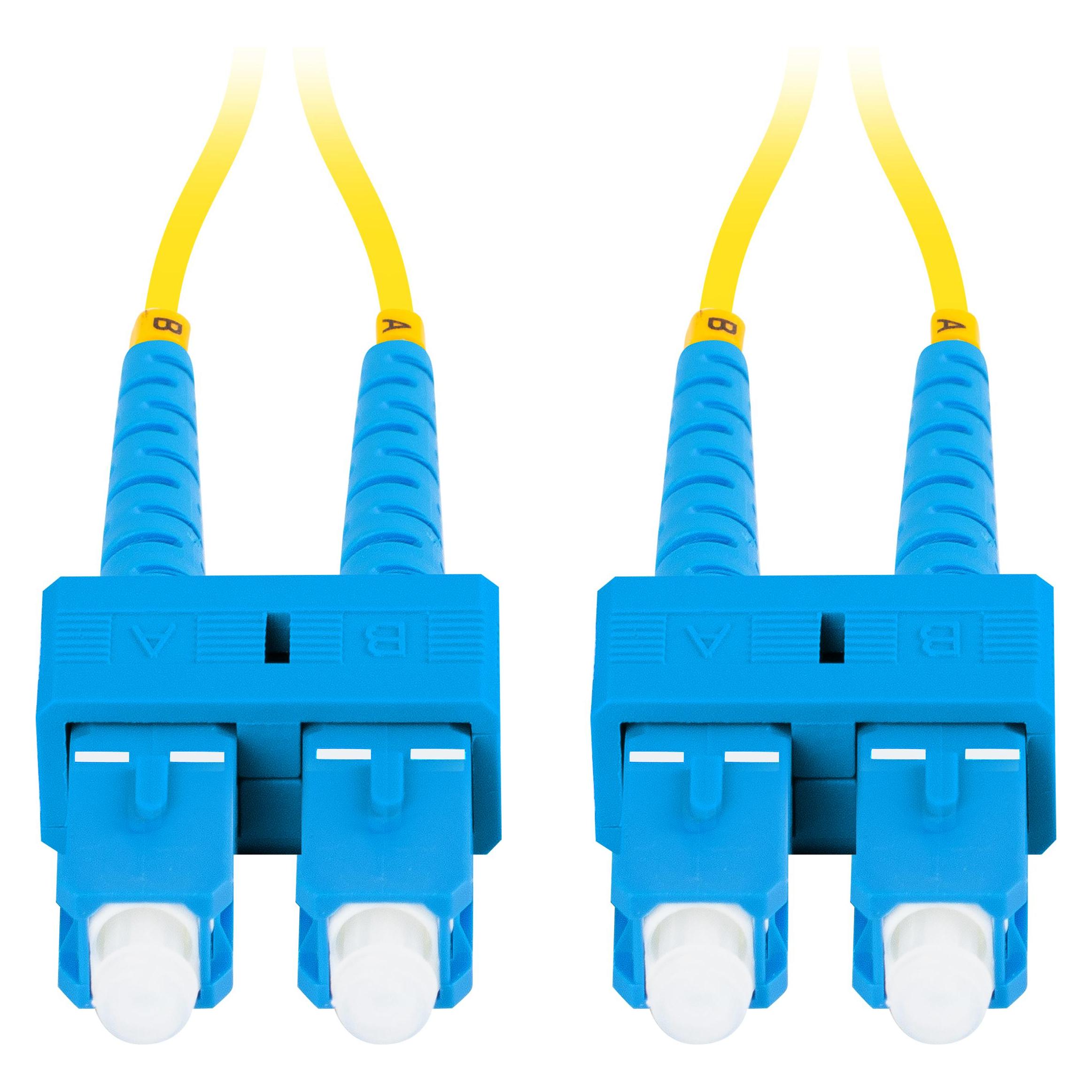 Lanberg Fiber Optic Patchcord Sm Sc (10 m) (FO-SUSU-SD11-0100-YE)