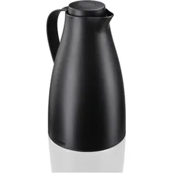 Leifheit Isolierkanne Harmonic 1 l schwarz, Thermoskanne, Schwarz