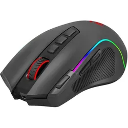 Redragon Predator M612 Pro RGB Wireless Bluetooth Gaming Maus schwarz (Kabellos), Maus, Schwarz