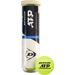 DUNLOP D TB ATP Championship 4er-Set Tennisbälle - Yellow - STK