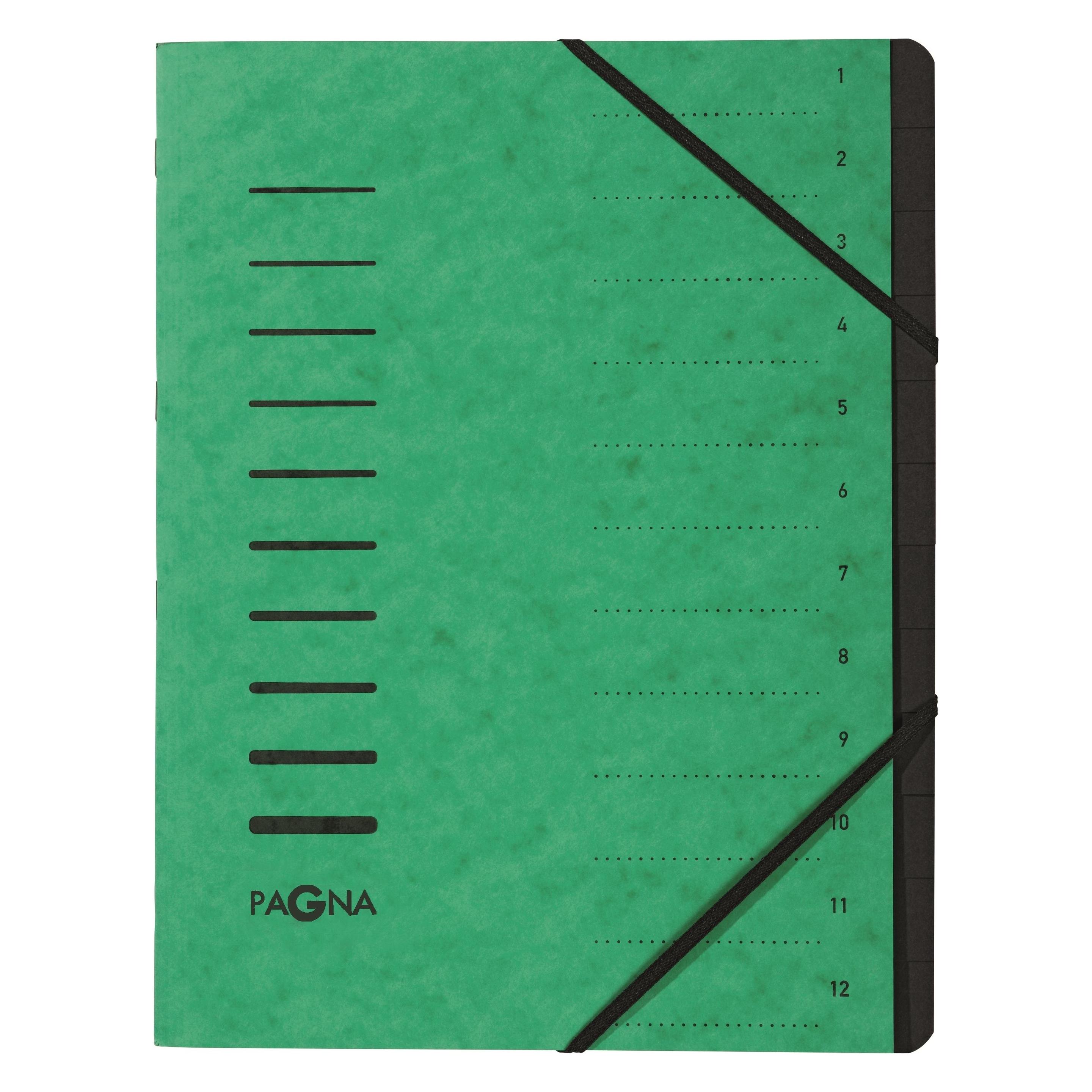 Pagna Ordnungsmappe 12-teilig (A4, 1x) (40059-03)