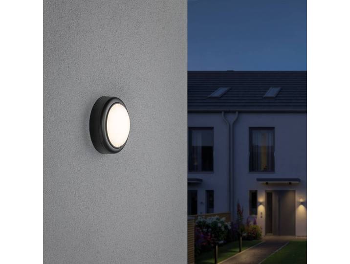 Applique murale Calama I Ø 14cm Noir