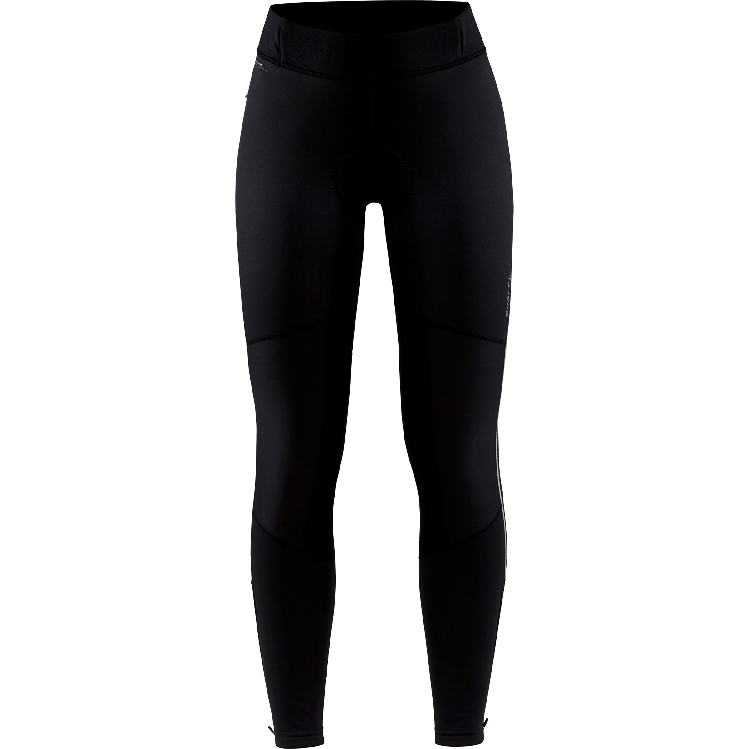 Craft Core Bike Subz Wind Tights Damen Tights & Leggings schwarz Größe XS Rennrad | Gravel Elastisch Wasserabweisend