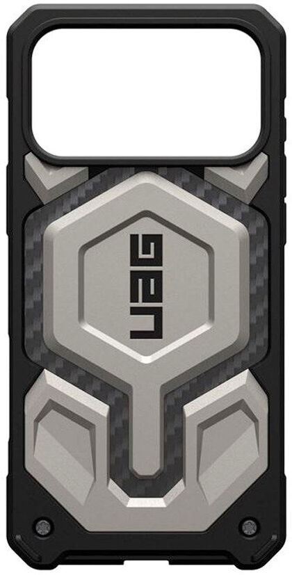 UAG Monarch Pro Cover - iPhone 17 Pro Max - MagSafe Kompatibel - Titanium