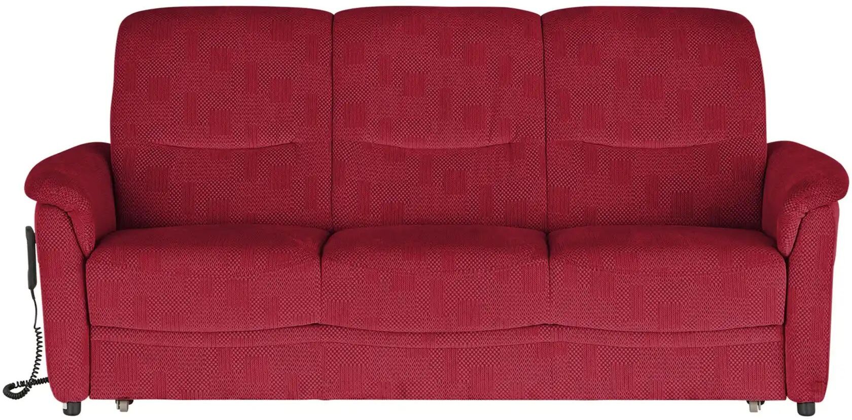 Polstermöbel Oelsa Schlafsofa  Sarah ¦ rot ¦ Maße (cm): B: 223 H: 100 T: 92.0