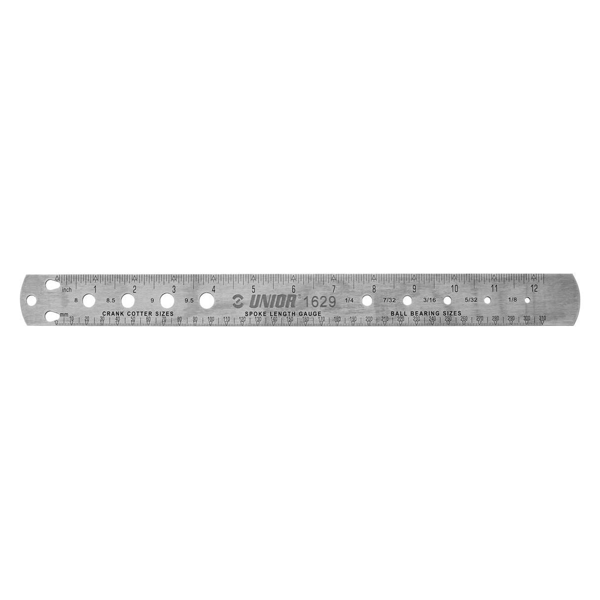 Unior URT629 spricht Lineal, Silber (620561)