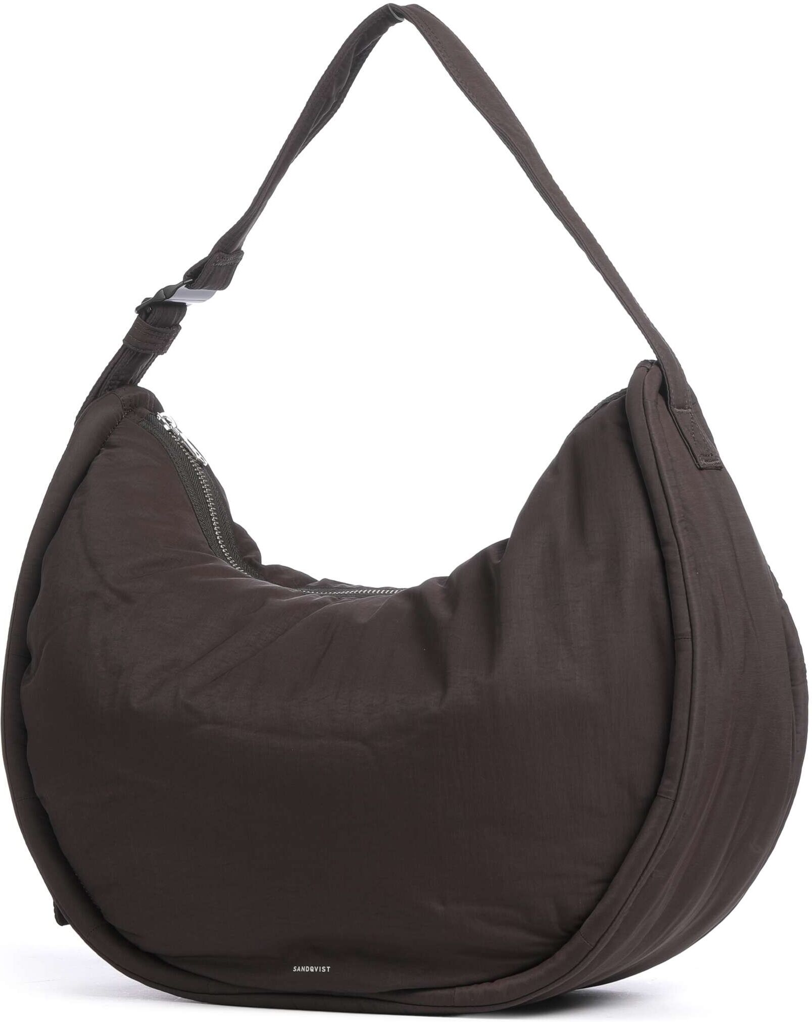 Sandqvist Curve L Beuteltasche, braun