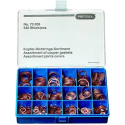 Pressol, Zubehör Sanitärinstallation, 73005 Dichtungs-Sortiment Inhalt 1 Set