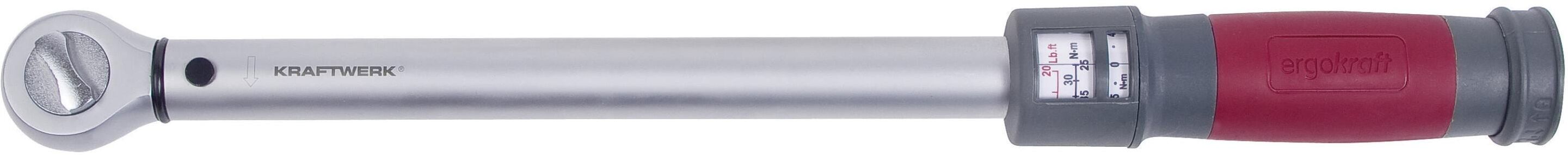 Drehmomentschlüssel KRAFTWERK, silber (silberfarben), Stahl, Schraubenschlüssel, Drehmomentschlüssel silberfarben Einheitsgröße