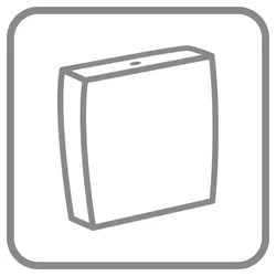Villeroy und Boch Avento Spülkasten 775811RW stone white C-plus, Innengarnitur DualFlush-Spartaste, Zulauf seitlich oder hinten