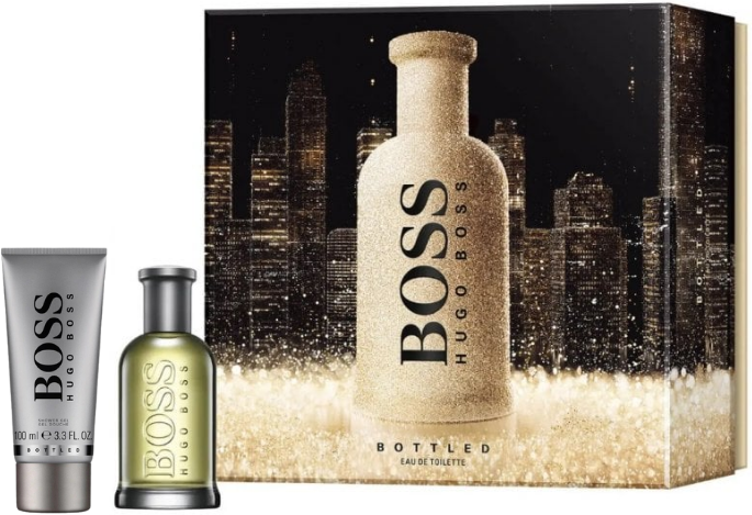 Hugo Boss Bottled (Grey) Men's 50ml 2pc Giftset 50ml