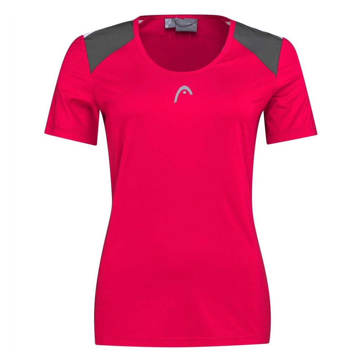 Head Dames/Dames Club 22 Tech T-shirt (Roze)