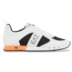 EA7 Unisex. 7X000334_AF18610 Turnschuhe Schwarz & Weiß Schnürsenkel weiß, schwarz (44), Wohnung, Lässig