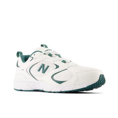 Sneaker NEW BALANCE "408", Damen, Gr. 37,5, grün (vintage teal), Synthetik, Textil, Schuhe Sneaker, inspiriert vom Design des New Balance 530 und 740, Topseller