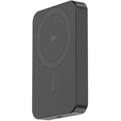 Decoded Powerbank Slim Mag (10000 mAh, 15 W), Powerbank, Schwarz