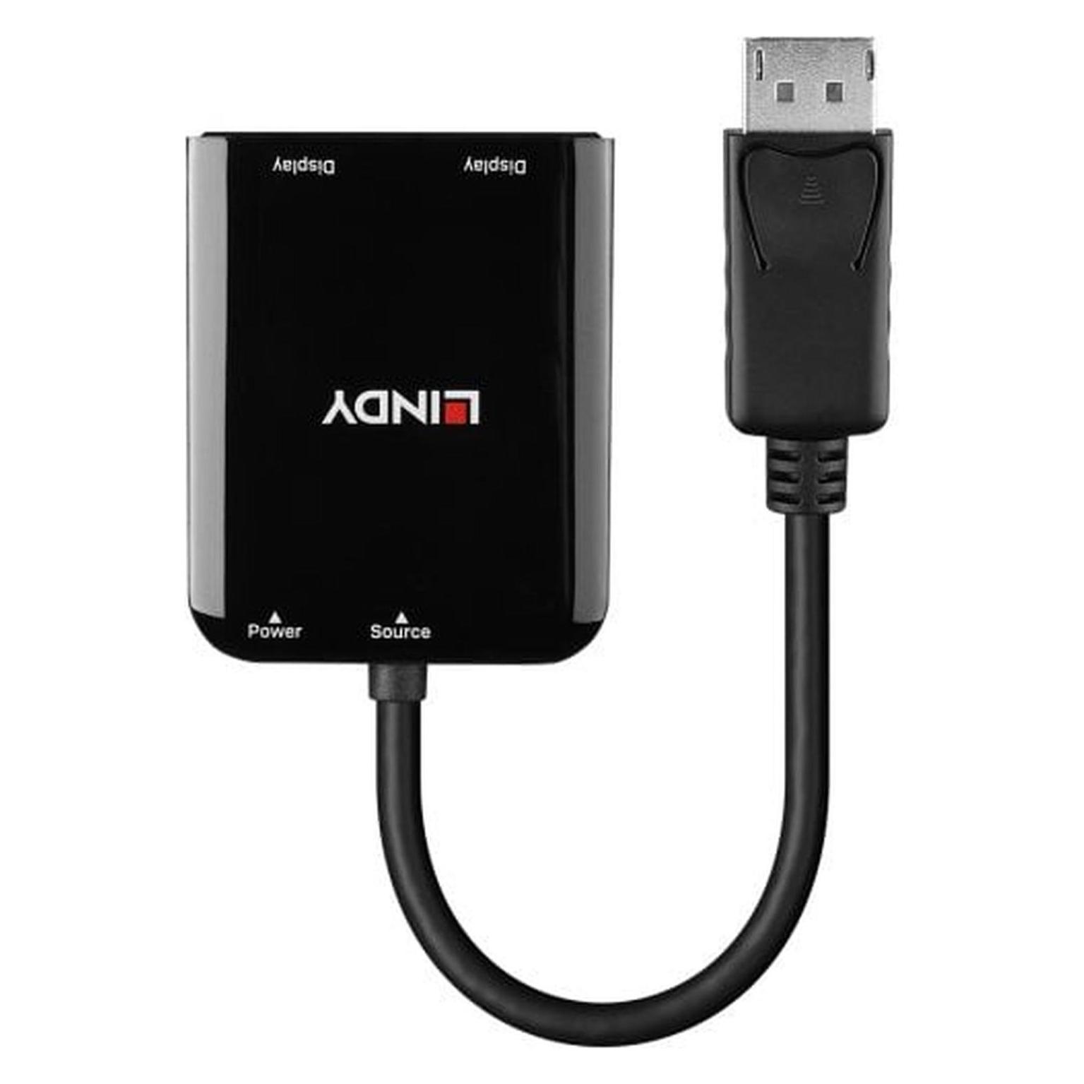 Lindy DisplayPort auf 2 Port HDMI MST Hub (DisplayPort, HDMI) (38433)