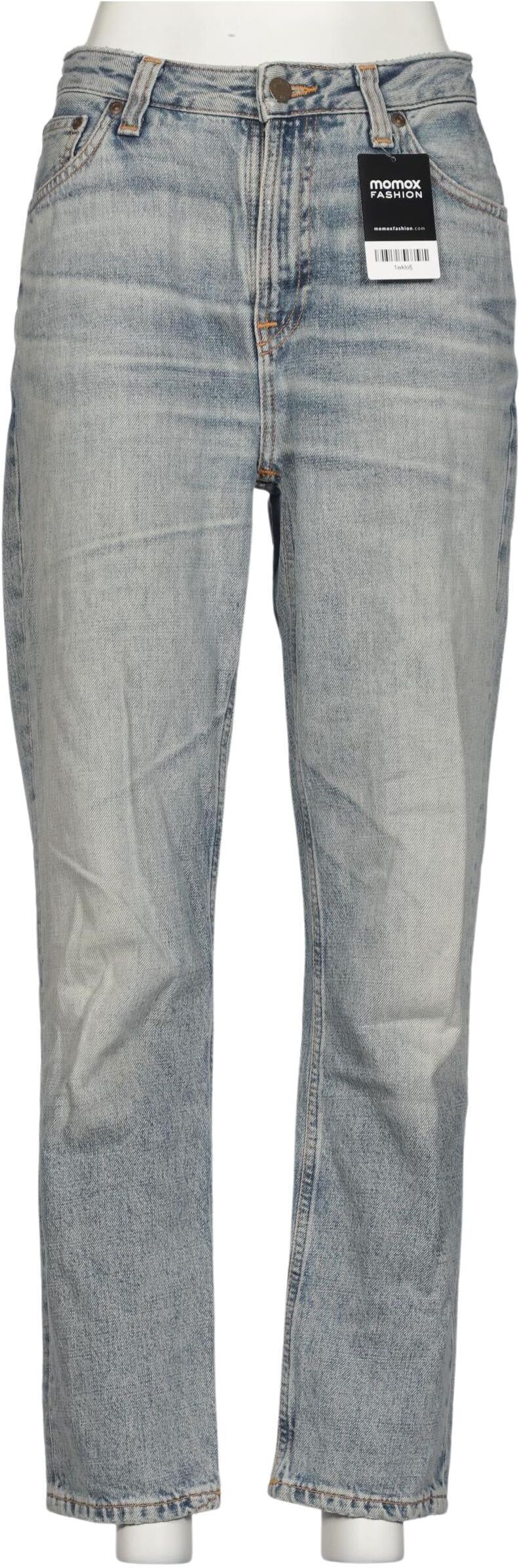 Nudie Jeans Damen Jeans, Hellblau, Gr. W28, Baumwolle - Second Hand