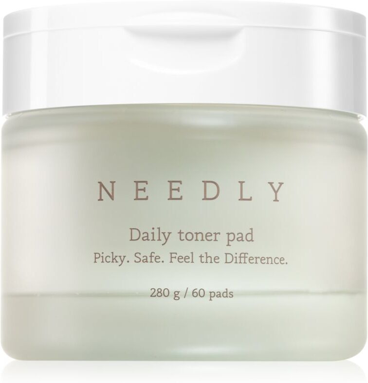 NEEDLY Daily Toner Pad Peeling-Pads für das Gesicht für fettige und problematische Haut 60 St.