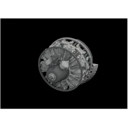 Eduard B-26B/C engines PRINT for ICM