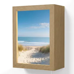 WANDLEUCHTE Strand - Meer - Düne - Sand - Sommer 15x20 cm Wandlampe