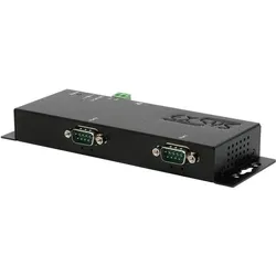 Exsys Serial Device Server 2x RS232, PoE, Data Converter