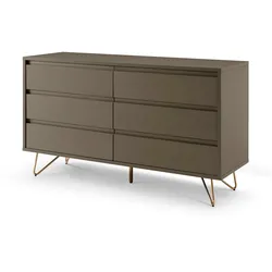 SalesFever »Lotta« Kommode III grau