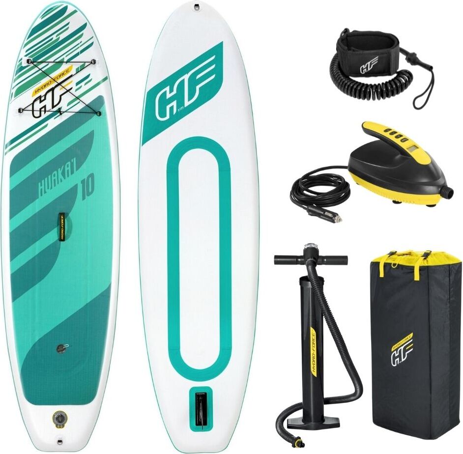 Bestway Sup Board - Hydro Force - HuaKa'i Set und SUP Elektrische Luftpumpe 12V