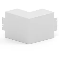 GGK 2325 Außeneckhaube LFS 60x100mm-9010, Stahl, alpinweiß beschichtet LFS 60x100-AE LFS60x100AE