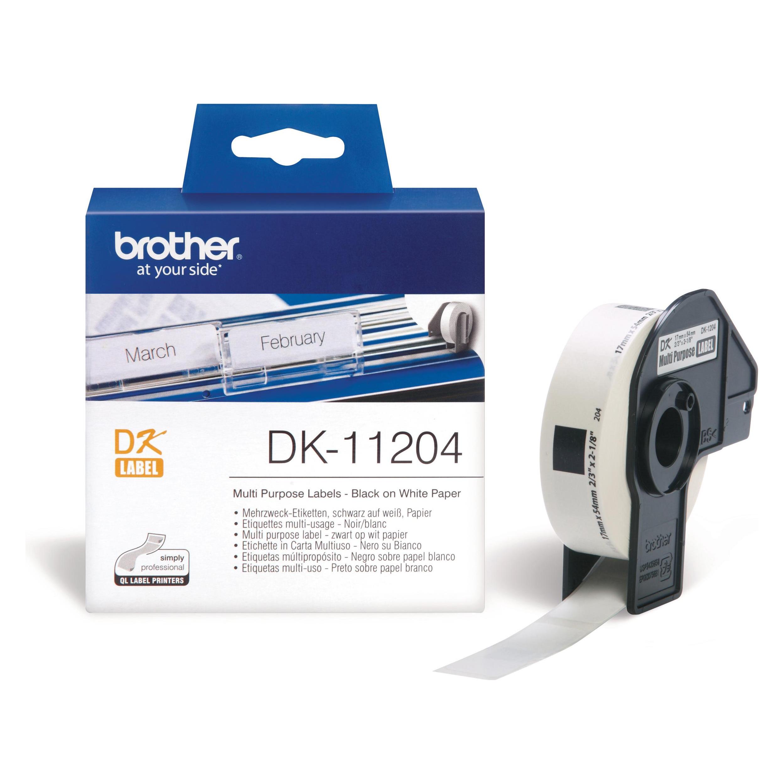 Brother Dk-11204 (17 mm) (DK-11204)