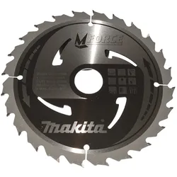 Makita Kreissägeblatt M-FORCE, 185mm - 24 Zähne - 1,2 mm - CleanCut - Holz - B-32035