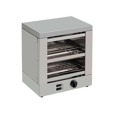 Schlanker elektrischer Toaster mit Quarz-Heizelementen und 2-stufigem Timer