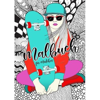 Malbuch für Mädchen Zentangle, Taschenbuch von Musterstück Grafik, Epubli, 978-3-7575-1038-1