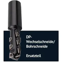Aigner Werkzeuge DP-Wechselschneide für DP-Nutschaftfräser Konstantin-Mini Z2+2