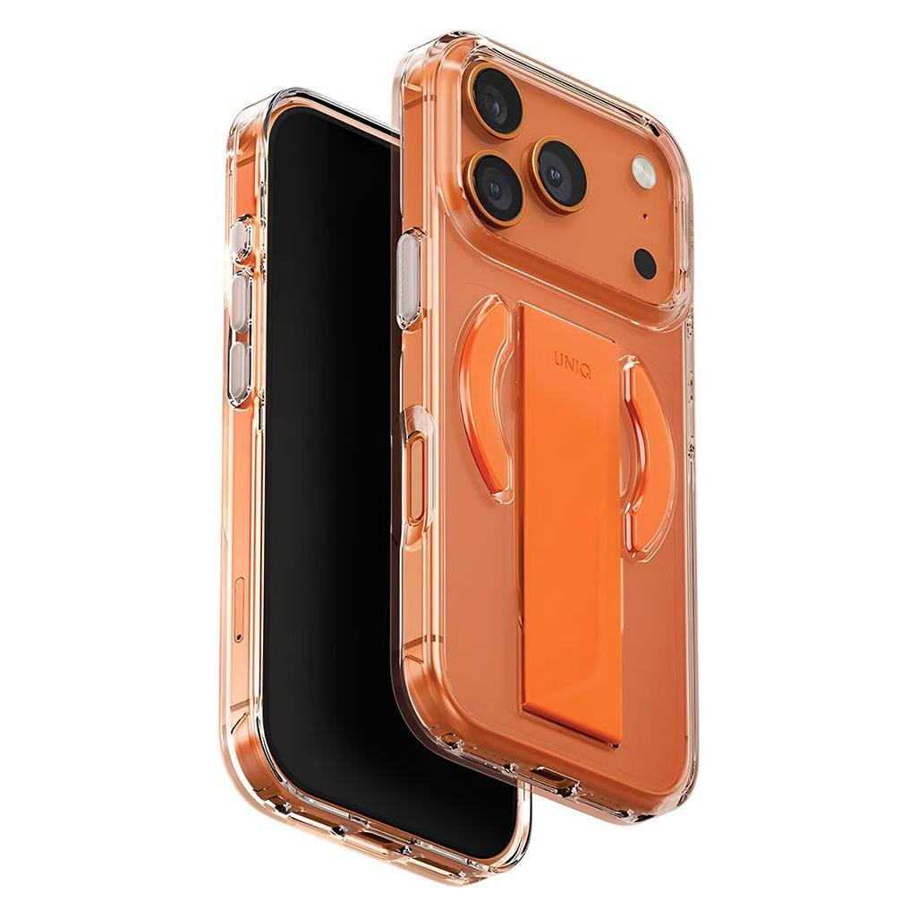 Uniq Heldro Air Case for iPhone 17 Pro Magclick Charging Orange (Apple iPhone 17 Pro) (UNIQ-IP6.3P(2025)-HELAMVORG)