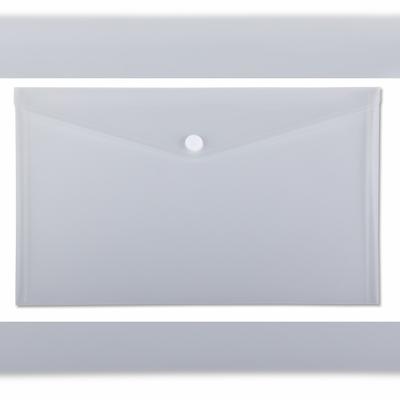 Europel Aktentaschen DIN A3 Querformat Transparent Weiss - 5 Stück