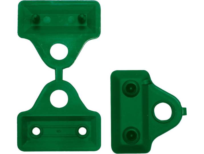 TENAX Tuinnetclips - Groen, 5 cm, 12 stuks