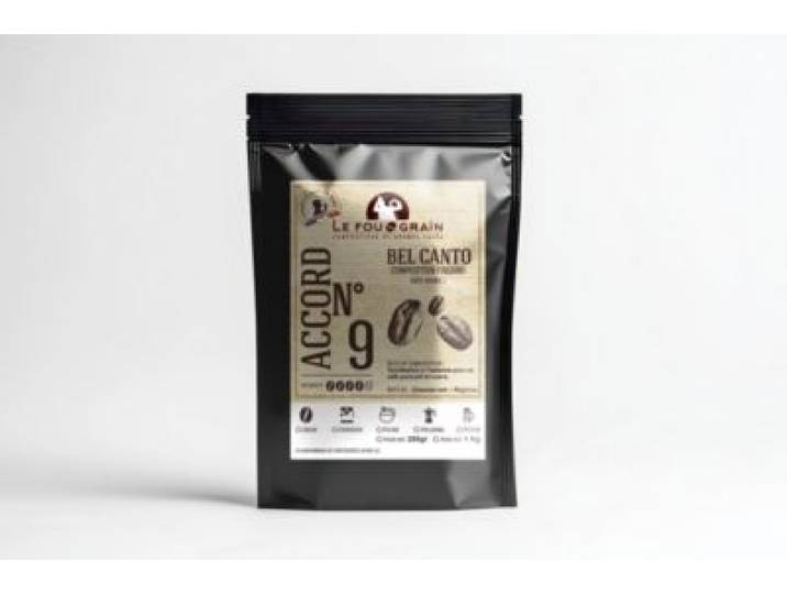 Le Fou Du Grain - Café En Grain 250g Bel Canto - Intensité 4