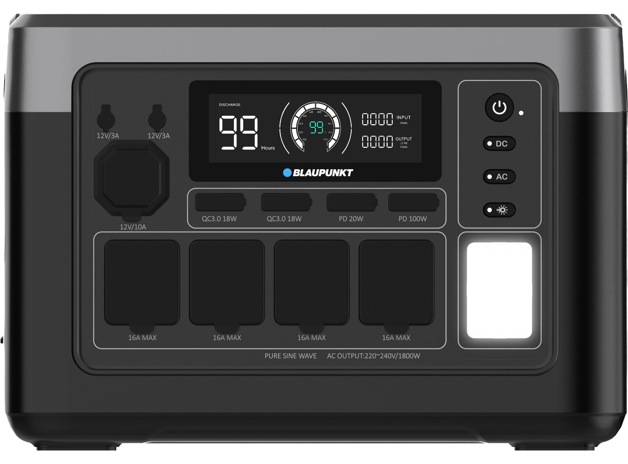 Blaupunkt Power Station 1000 mobiler Stromspeicher