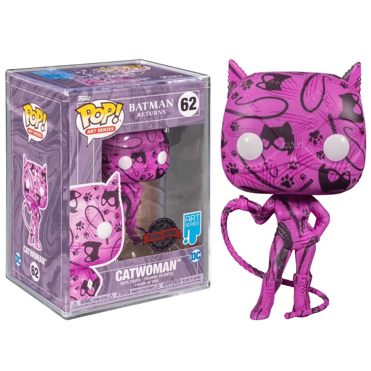 Funko Pop! Vinyl Figuur Batman Returns Catwoman 62 Art Series Special Edition