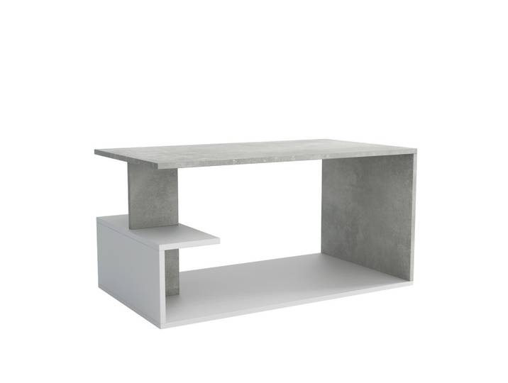 COUCHTISCH RICCARDO 90 cm Titanfarben