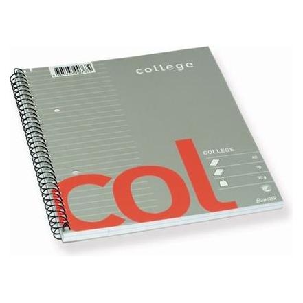 Bantex Col Notizbuch 70 Blätter (A5, Liniert, Weicher Einband) (100051863)